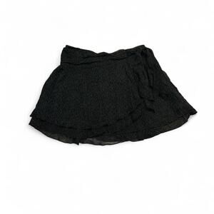 Aerie chiffon wrap skirt